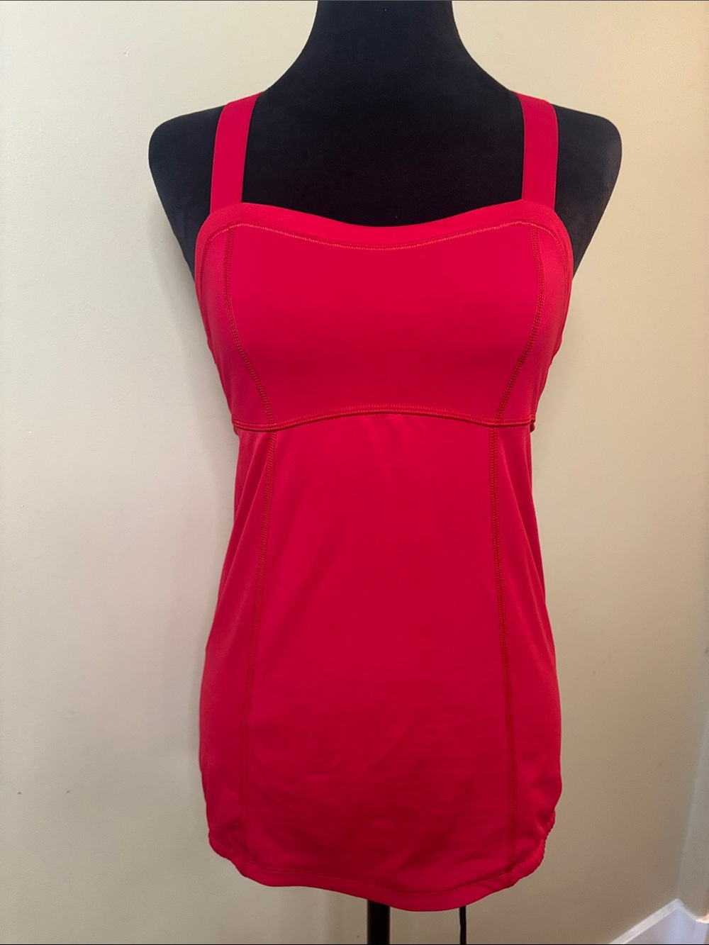 Lululemon Red Catch Me Tank Top